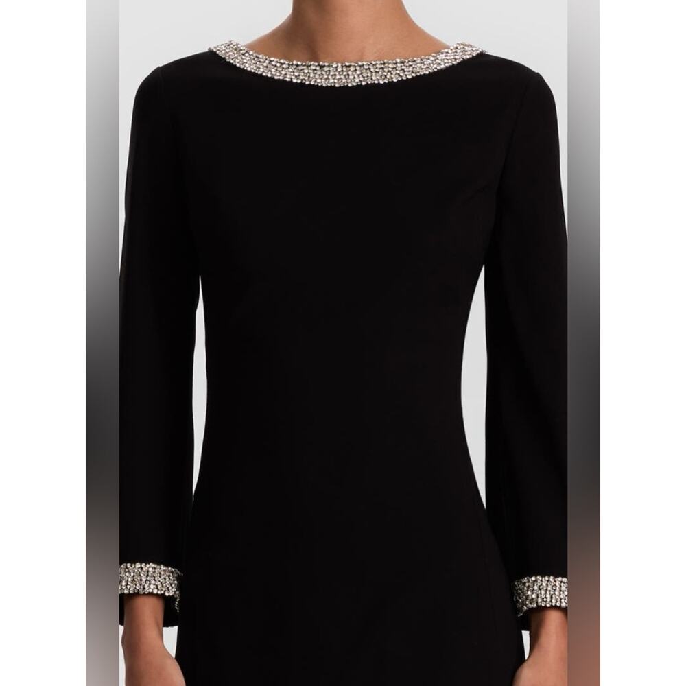 Alice + Olivia Mailynn Embellished Trim Mini Dress 12 - Picture 5 of 11